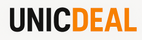 UNICDEAL logo with black and orange text on a white background